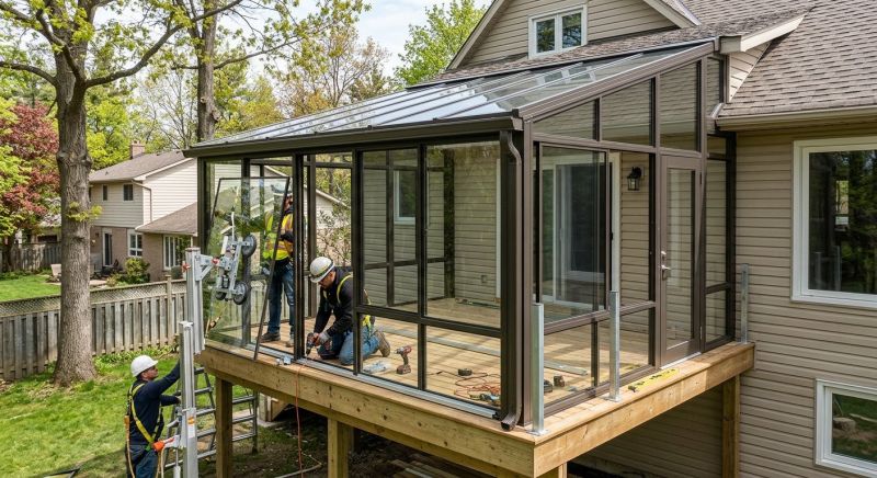 Deck Enclosure Construction in Charlotte, NC