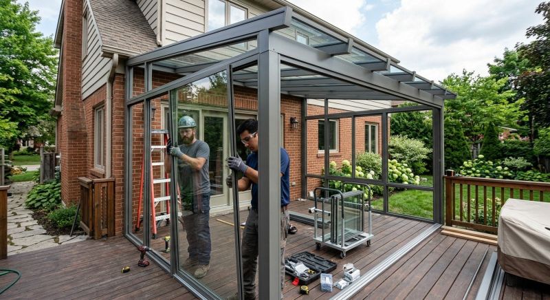 Enclosed Patio Installation in Nashville, TN