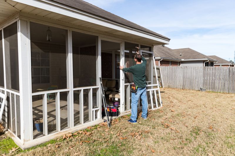 Enclosed Porch Installation in Austin, TX