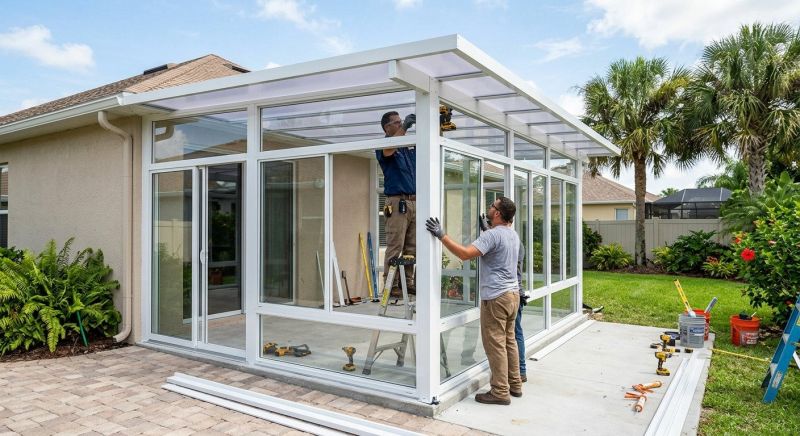 Florida Room Installation in Cincinnati, OH
