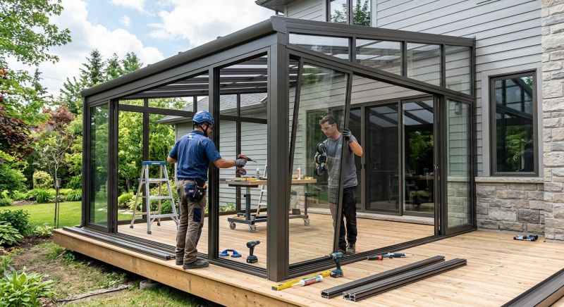 Patio Enclosure Installation in Boulder, CO