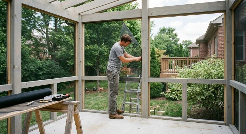 Screened In Porch Installation in Seattle, WA