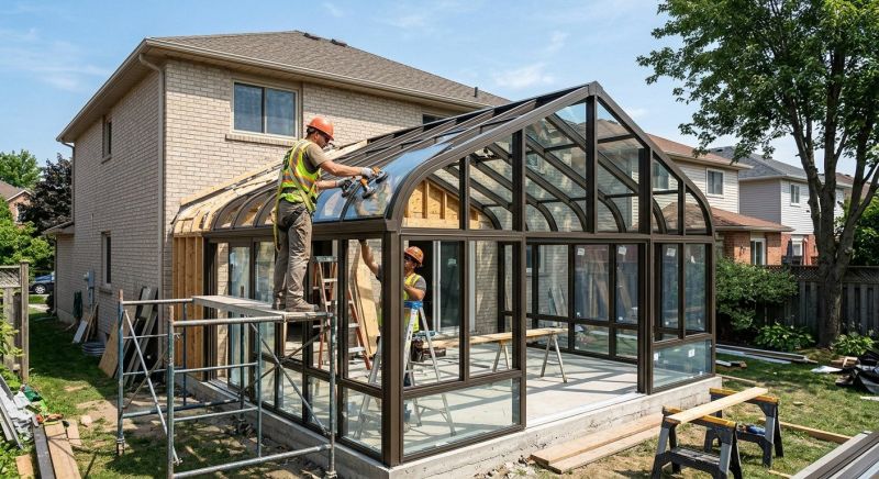 Solarium Installation in Knoxville, TN