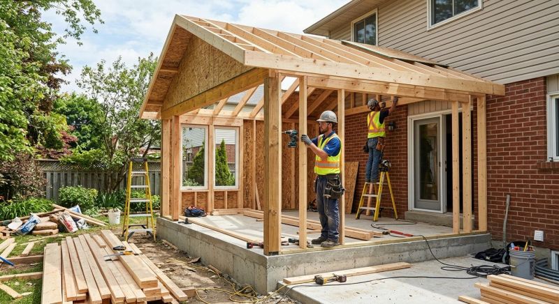 Sunroom Addition Construction in Knoxville, TN