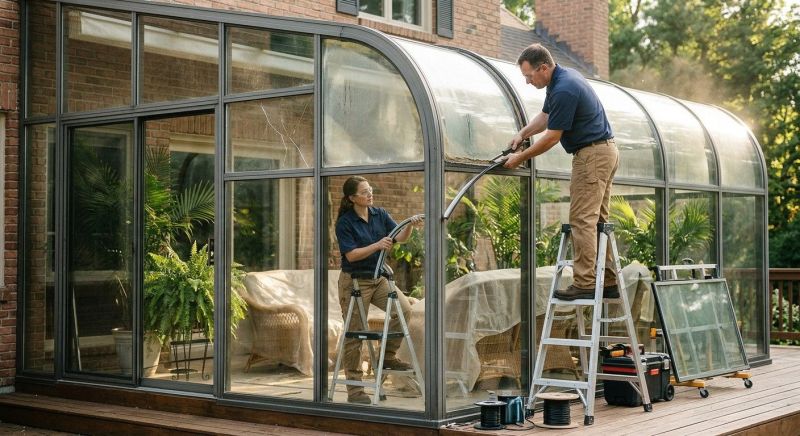 Sunroom Window Repair in Knoxville, TN