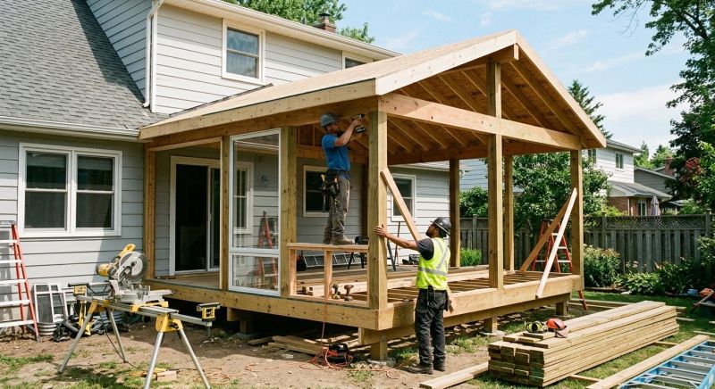 Deck Enclosure Installation in Charlotte, NC