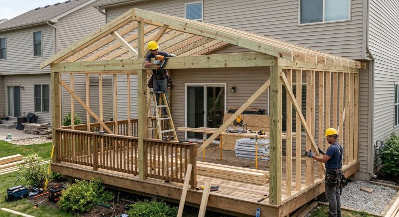 Enclosed Deck Installation in Chattanooga, TN