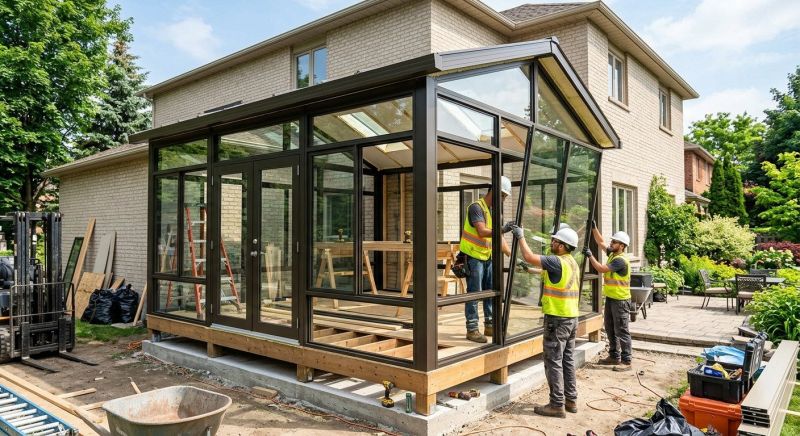 Four Season Room Installation in Dallas, TX