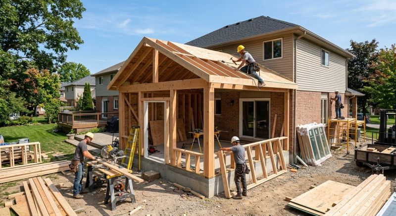 Sunroom Addition Construction in Nashville, TN
