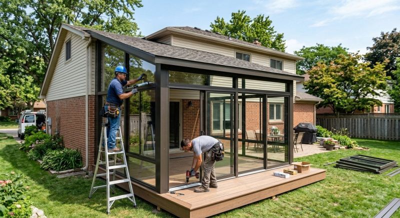 Three Season Room Construction in Dallas, TX